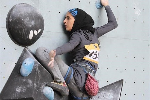  سنگنوردی انتخابی المپیک  الناز رکابی از صعود به نیمه نهایی باز ماند