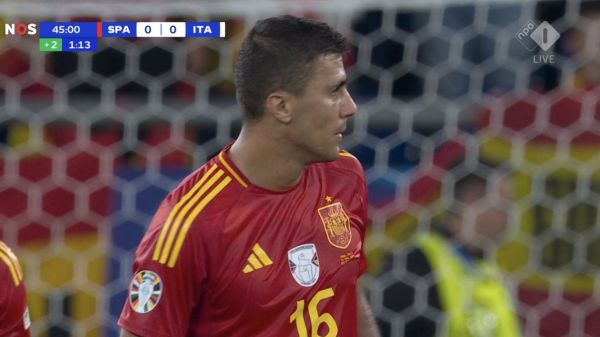 ستاره اسپانیا به خاطر حرف زدن با داور محروم شد