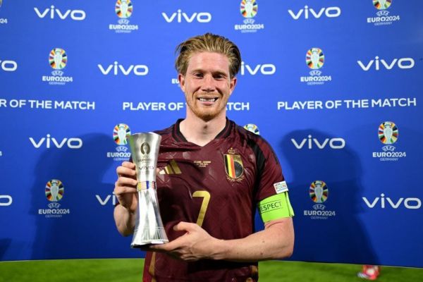  مهندس خط میانی بلژیک بهترین بازیکن دیدار برابر رومانی شد