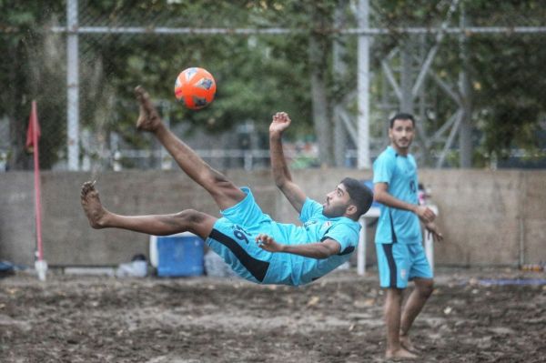 گزارش تصویری تمرین تیم ملی فوتبال ساحلی، یکشنبه 3 تیر