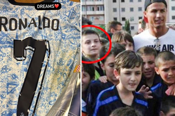  ستاره گرجستانی پس از 11 سال به پیراهن رونالدو، اسطوره خود رسید