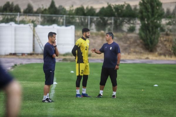  تمرین تیم ملی جوانان ایران قبل از بازی با سایپا