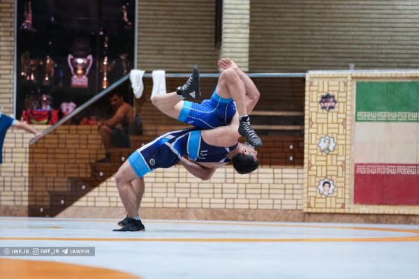  گزارش تصویری  تمرین مشترک تیم ملی کشتی فرنگی بزرگسالان و جوانان