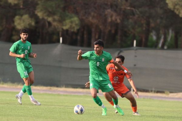 پیروزی تیم ملی جوانان ایران مقابل امیدهای سایپا