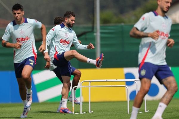  عکس؛ تمرینات دو بازیکنی که از رئال مادرید جدا شدند