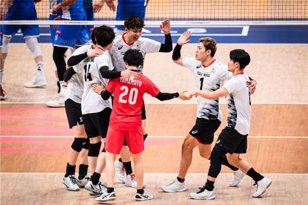  ژاپن حریف فرانسه در فینال لیگ ملت‌های والیبال شد