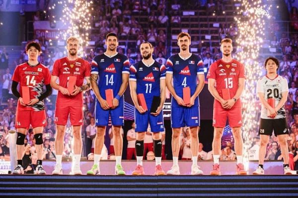  معرفی بهترین بازیکنان لیگ ملت‌های والیبال