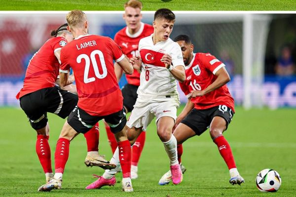 قابی مشابه از آردا گولر و مسی در یورو 2024 و جام جهانی 2022