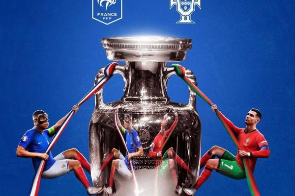 طرح جالب صفحه تیم ملی فرانسه از رویارویی امباپه و رونالدو