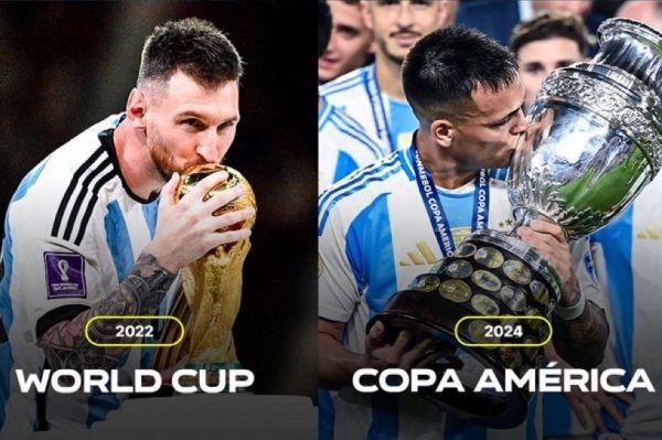  قابی از چهار قهرمانی آرژانتین در سه سال اخیر