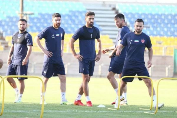  گزارش تمرین پرسپولیس  صحبت‌های گاریدو با بازیکنان  تمرین اختصاصی برای عالیشاه