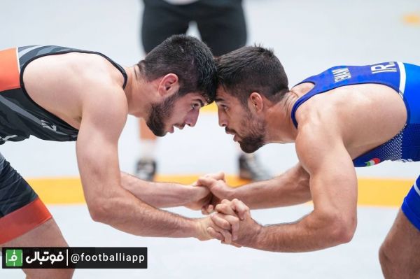  گزارش تصویری  تمرین تیم ملی کشتی آزاد