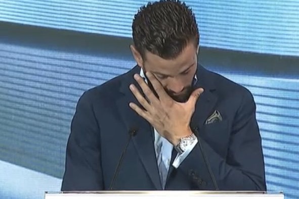 قابی از اشکهای چهار اسطوره رئال مادرید در روز وداعشان