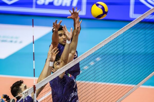 والیبال قهرمانی زیر 20 سال آسیا صعود ایران به جمع 8 تیم برتر با شکست قطر