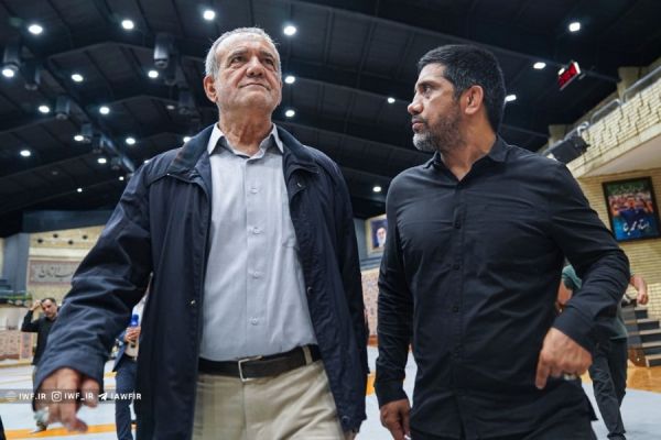 گزارش تصویری حضور رییس جمهور منتخب در کمپ تیمهای ملی کشتی، ۴ مرداد ۱۴۰۳