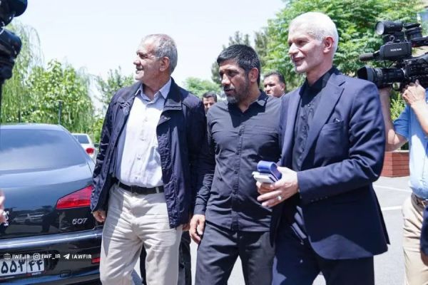 احوالپرسی پزشکیان از وزیر ورزش دلیل غیبت هاشمی مشخص شد