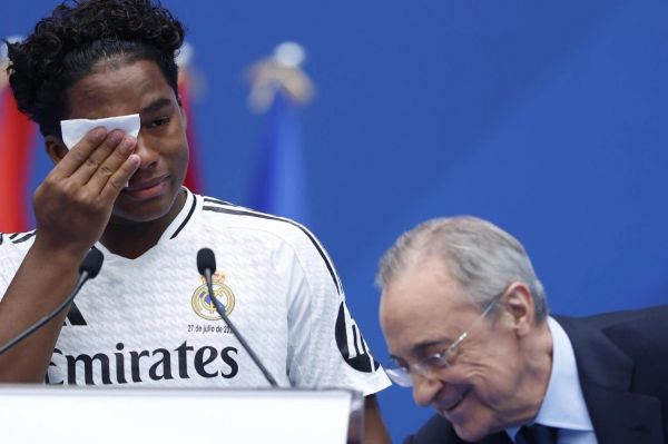  استقبال پرز از خرید جدید رئال مادرید