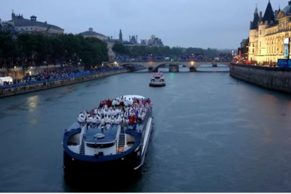 المپیک پاریس لغو تمرینات سهگانه به دلیل آلودگی رودخانه سن