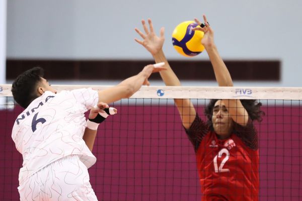  والیبال قهرمانی آسیا  پیروزی نوجوانان ایران مقابل لبنان