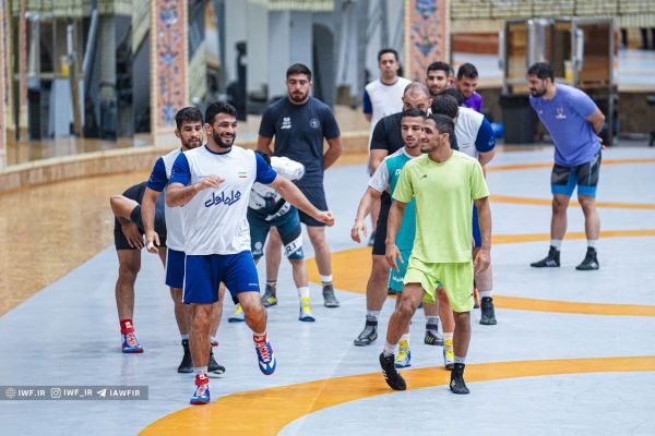  گزارش تصویری  تمرین تیم ملی کشتی آزاد بزرگسالان، یکشنبه 7 مرداد