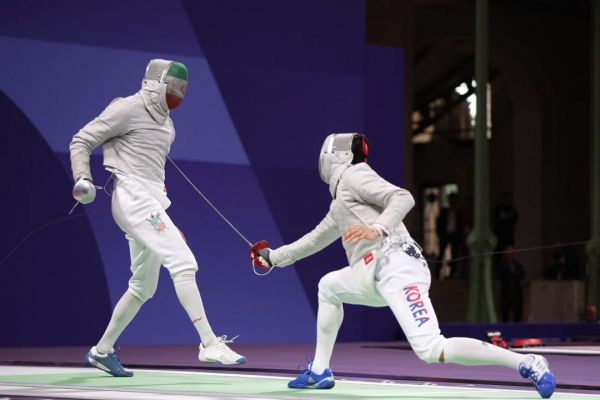  المپیک 2024 پاریس  رویارویی شمشیربازان ایران با آمریکا