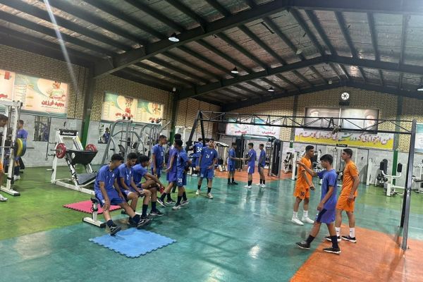  گزارش تصویری  تمرین بدنسازی تیم ملی نوجوانان