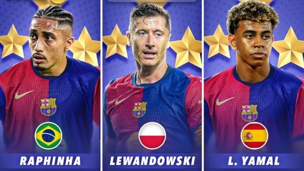 شش مهاجمی که بارسلونا در حال حاضر دارد عکس