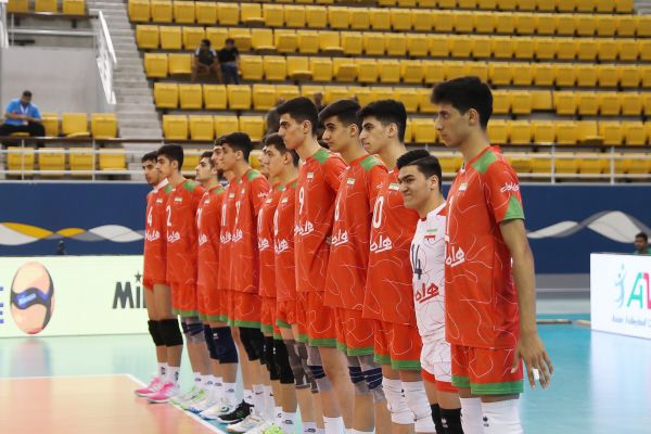  والیبال قهرمانی نوجوانان آسیا  حریف ایران در نیمه‌نهایی مشخص شد