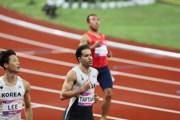 المپیک 2024 پاریس تفتیان پنجم شد و به نیمهنهایی نرسید