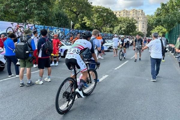 المپیک 2024 پاریس علی لبیب تلاش میکنم دوچرخهسواری ایران را در المپیک سربلند کنم