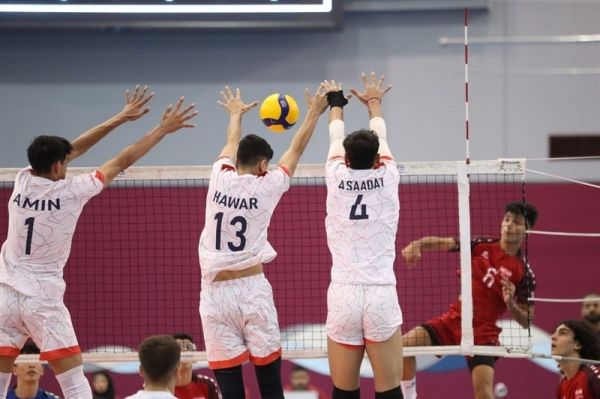  تیم والیبال نوجوانان ایران فینالیست آسیا شد