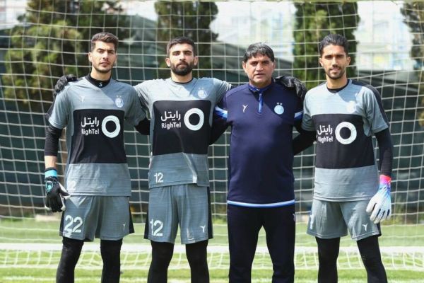  معضل بزرگ اگر تصویر بود؛ 1+4 دروازه‌بان در تمرین استقلال  عکس