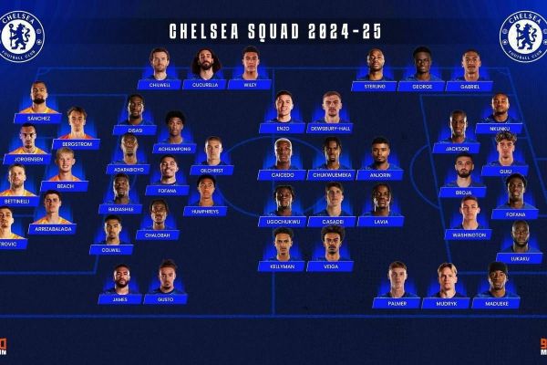 عکس؛ اسکواد بسیار شلوغ چلسی برای فصل جدید