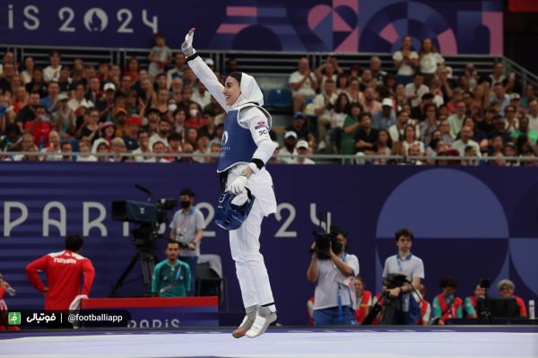 گزارش تصویری مسابقات ناهید کیانی در المپیک پاریس، ۱۸ مرداد ۱۴۰۳