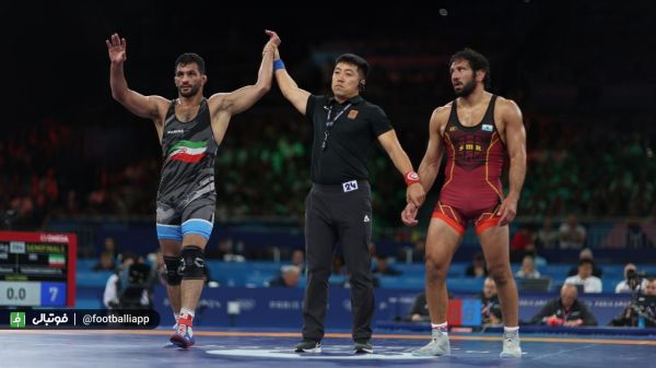 المپیک 2024 پاریس یزدانی فینالیست شد مصاف با رمضانوف برای کسب مدال طلا