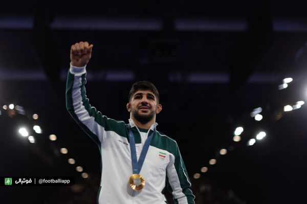 پوستر اتحادیه جهانی کشتی به مناسبت قهرمانی سعید اسماعیلی عکس