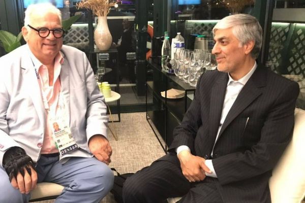  دیدار وزیر ورزش با رئیس اتحادیه جهانی کشتی