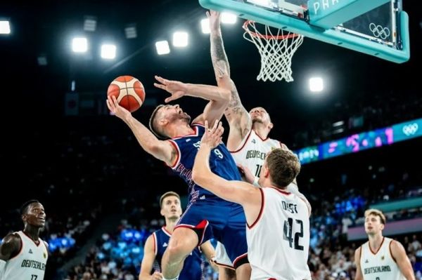 المپیک 2024 پاریس تیم ملی بسکتبال آلمان چهارم شد