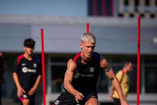 پست اینستاگرامی خرید جدید بارسلونا پس از اولین تمرین در جمع آبی و اناریها