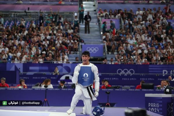 المپیک 2024 پاریس آرین سلیمی فینالیست شد