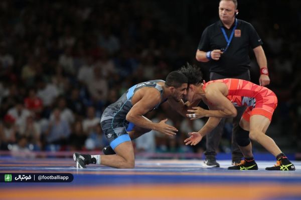 گزارش تصویری مسابقات آزادکاران ایران در المپیک پاریس، 21 مرداد 1403