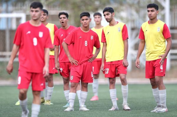  گزارش تصویری  تمرین تیم ملی نوجوانان