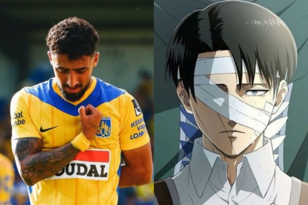 خوشحالی لژیونر استقلالی به سبک انیمه محبوب ژاپنی؛ اللهیار در نقش لیوای آکرمن عکس