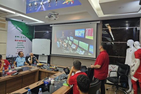  برگزاری کلاس توجیهی داوری برای اعضای تیم ملی نوجوانان