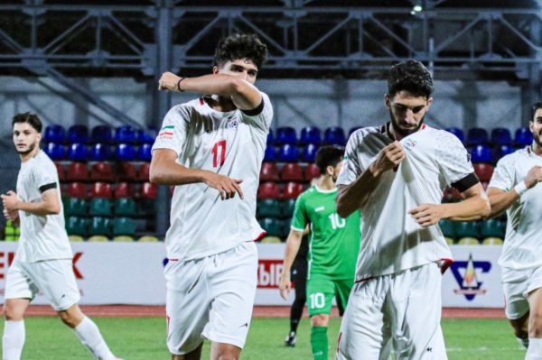  پیروزی تیم ملی فوتبال جوانان ایران مقابل چین