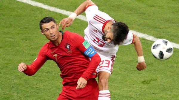 تقابل دوباره رامین رضاییان و رونالدو؛ یاد جام جهانی بخیر