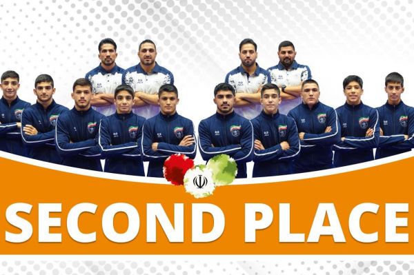  نایب قهرمانی تیم ایران در رقابت های کشتی آزاد نوجوانان قهرمانی جهان