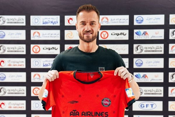 همتیمی استیون انزونزی هم به لیگ ایران آمد عکس