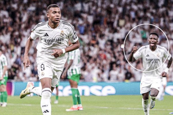  عکس؛ چهره وینیسیوس جونیور وقتی که امباپه گلزنی کرد