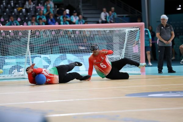  پارالمپیک ۲۰۲۴ پاریس  تیم ملی گلبال ایران مغلوب اوکراین شد